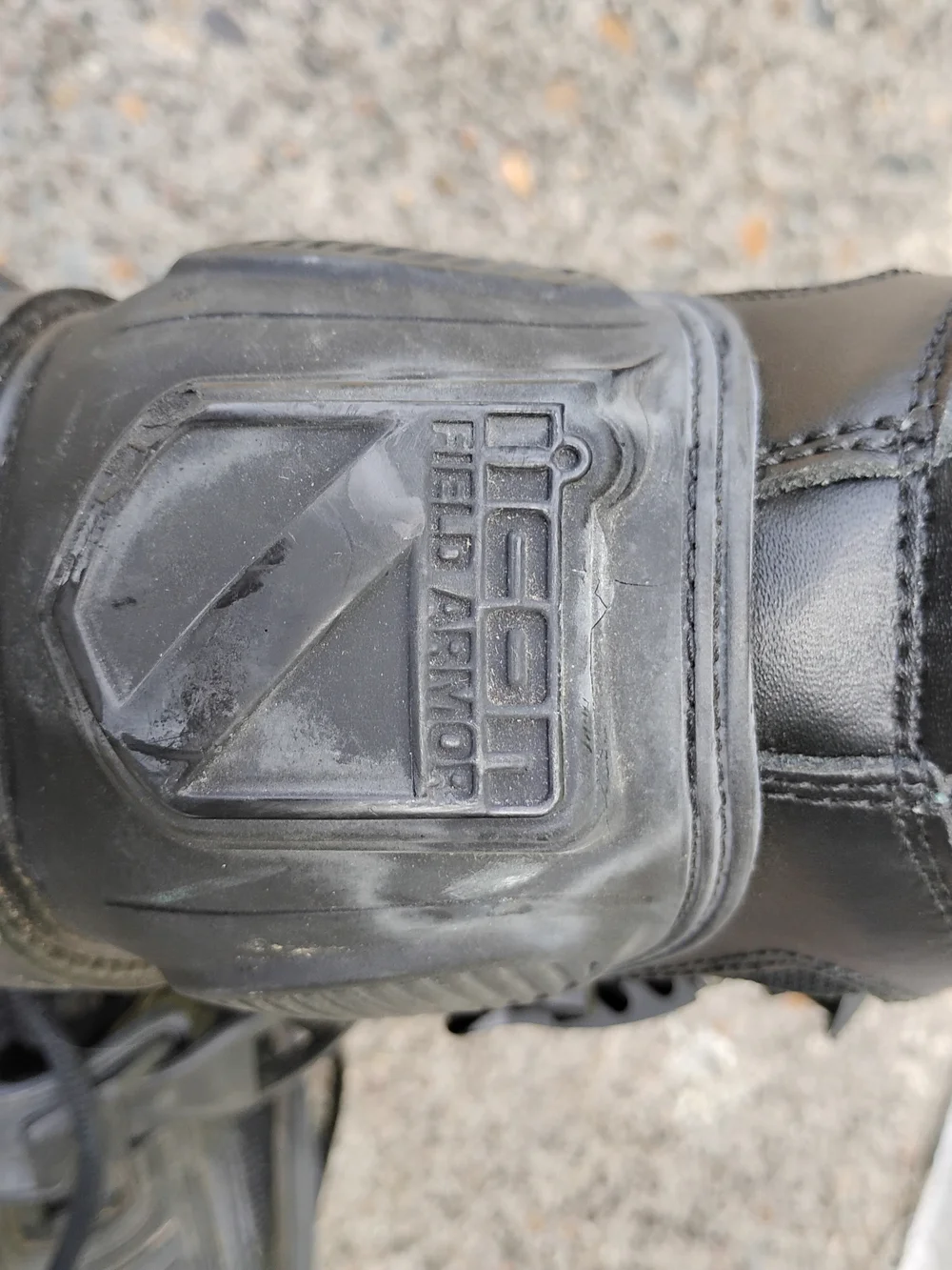 ICON Field Armor Motorcycle Boots in Black